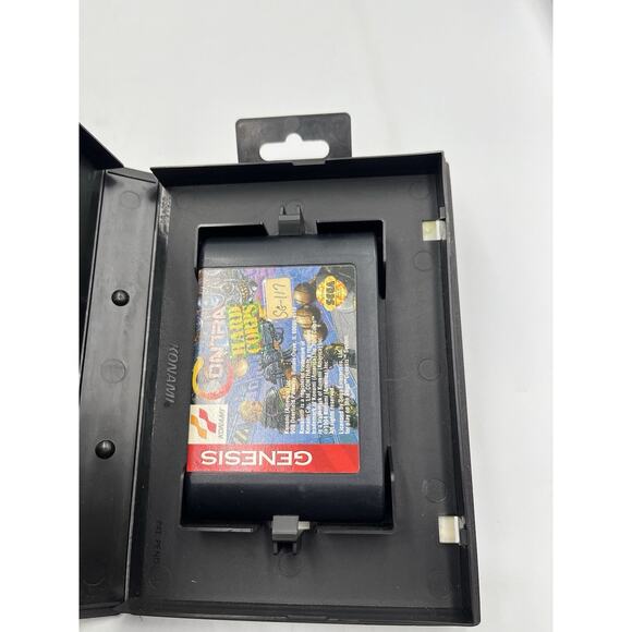 Contra: Hard Corps Sega Genesis Cartridge & Box Only Great Shape Tested & Workin - Picture 2 of 14